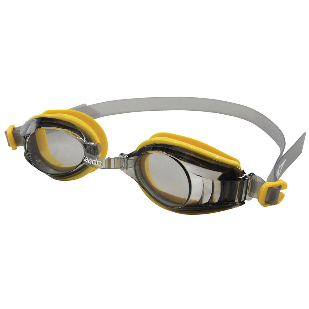 Óculos De Natação Raptor Amarelo Fumê Speedo