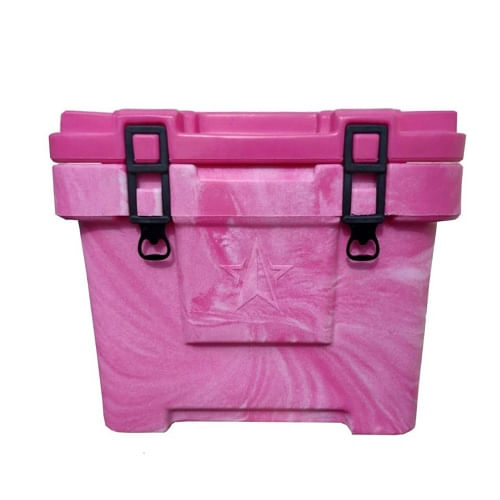 Caixa Térmica Frost Cooler Rosa Pink 30 LTS Polaris Nautica C/ Abridor